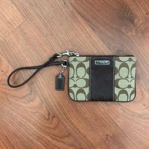 Coach wristlet